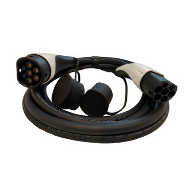 22Kw 32Amp 3 Phase 480V Type 2 to Type 2 EV Charging Cable 5m